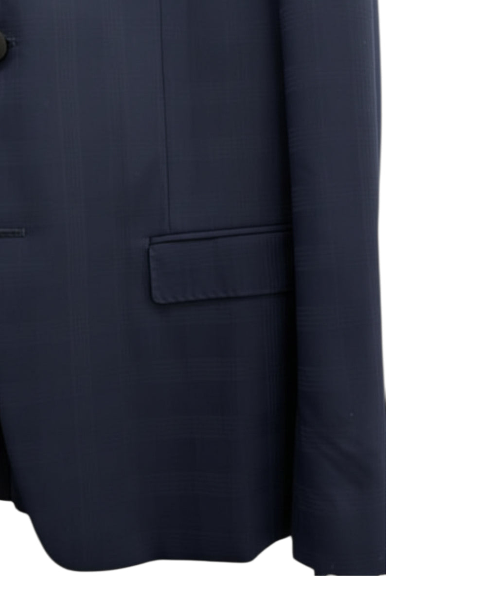 Elegante herenjurk Havana & Co met ruitpatroon