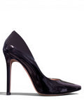 Stephen Good Women's Black Patent Leather Pumps with 110 mm Heel