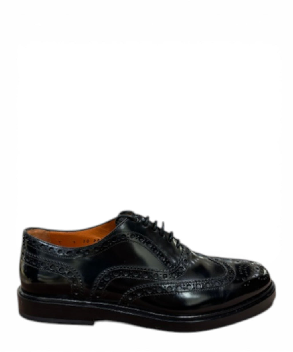 Stringate Uomo Pelle Santoni - Eleganza Artigianale