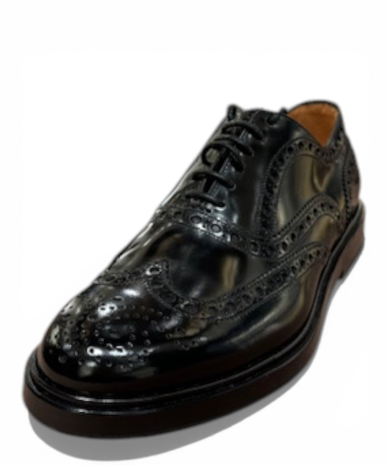Stringate Uomo Pelle Santoni - Eleganza Artigianale