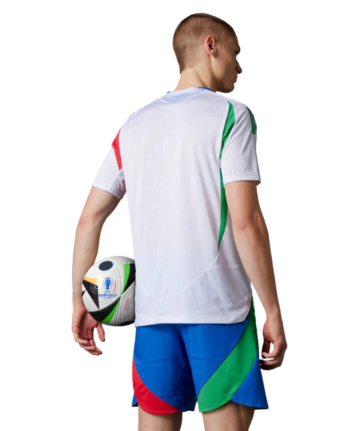 Maglia Italia Away Authentic 2024 - Ufficiale da Gioco-Adidas Originals-T-shirt-Vittorio Citro Boutique