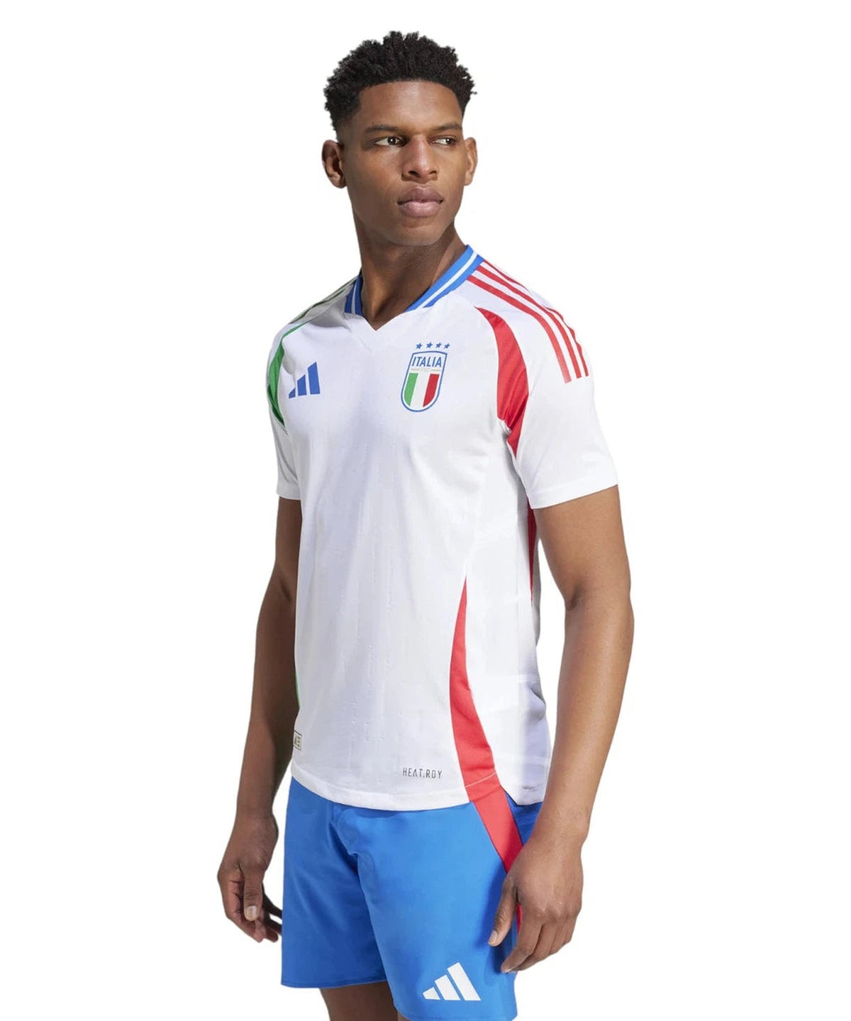 Maglia Italia Away Authentic 2024 - Ufficiale da Gioco-Adidas Originals-T-shirt-Vittorio Citro Boutique