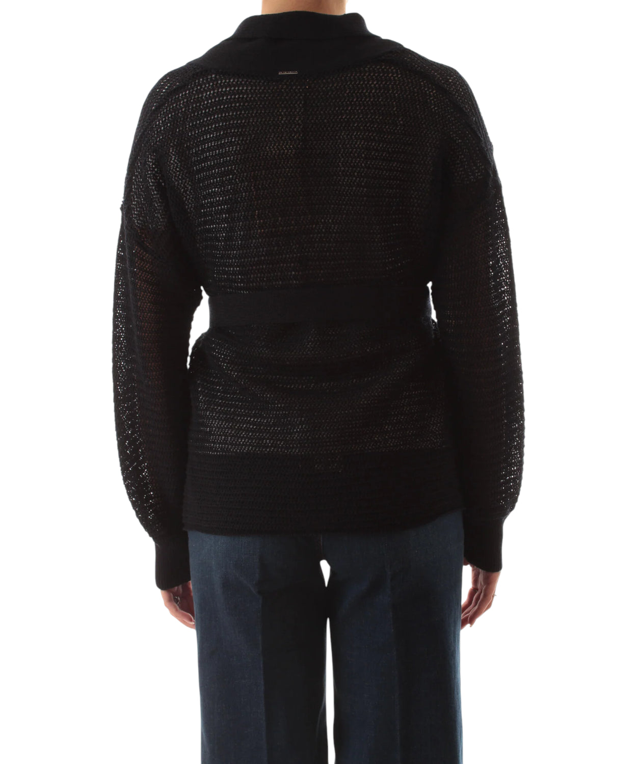 Cardigan Twinset con Cintura