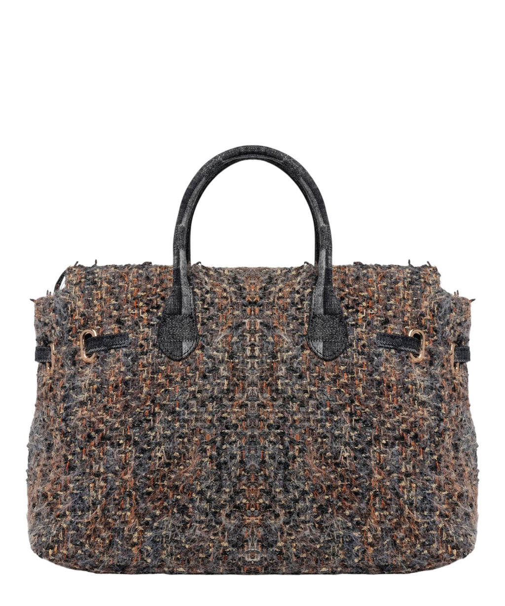 Secret Pon Pon Jacklyn Bouclé Borsa a Mano con Tracolla