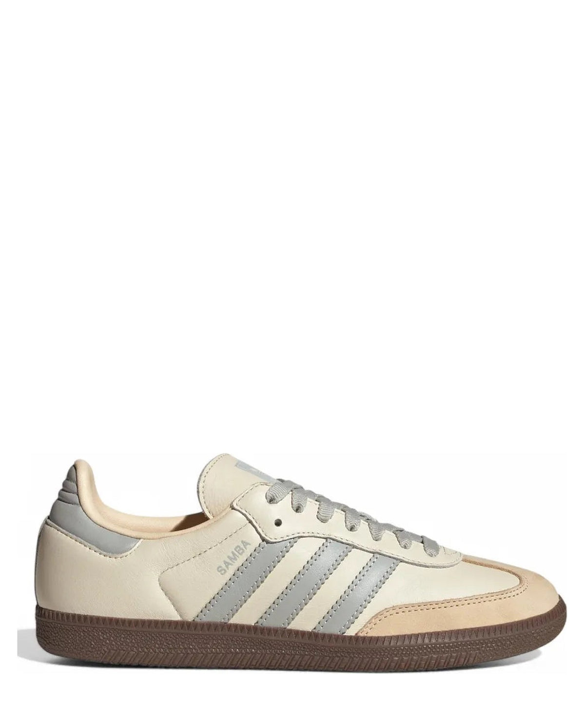 Adidas Samba OG crema e grigio-Adidas Originals-Sneakers-Vittorio Citro Boutique