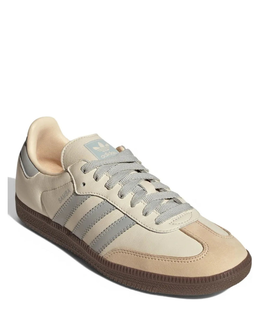 Adidas Samba OG crema e grigio-Adidas Originals-Sneakers-Vittorio Citro Boutique