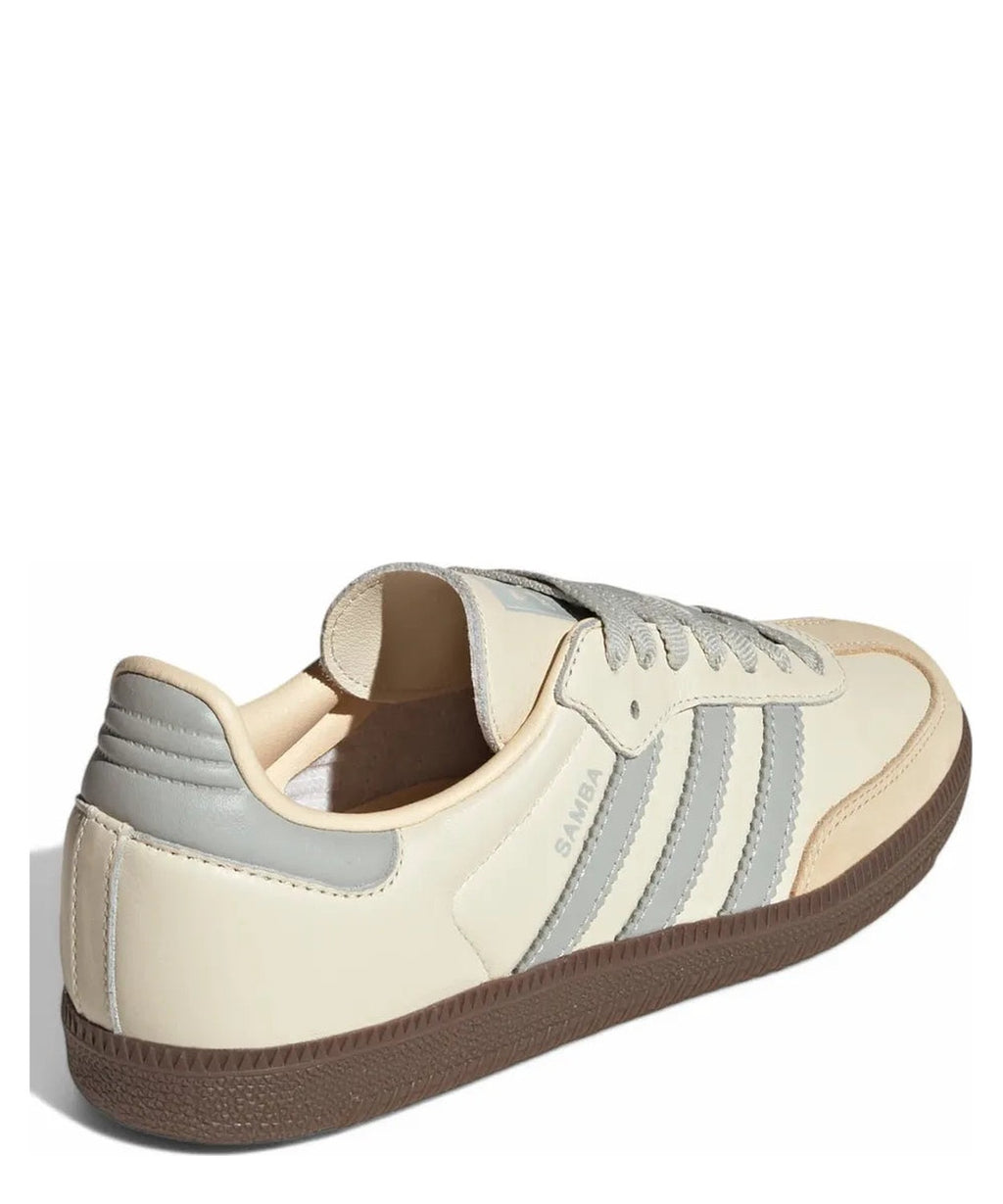 Adidas Samba OG crema e grigio-Adidas Originals-Sneakers-Vittorio Citro Boutique