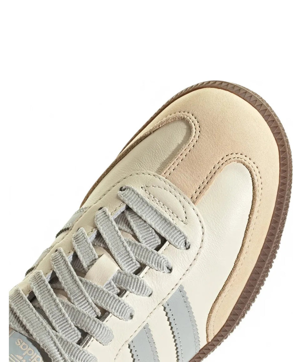 Adidas Samba OG crema e grigio-Adidas Originals-Sneakers-Vittorio Citro Boutique