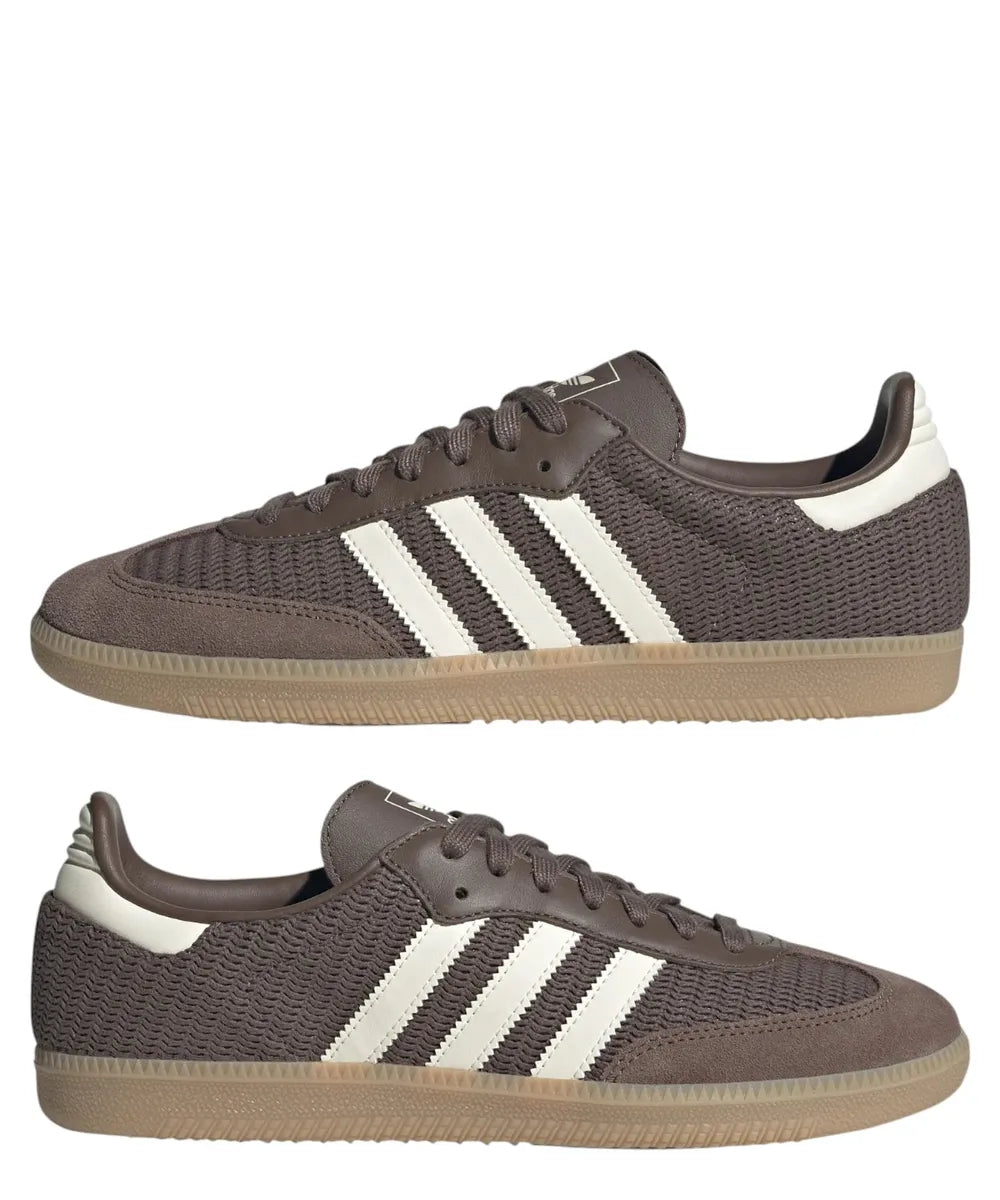adidas Samba OG Brown Mesh and Suede Shoes Men's Casual Fashion Vittorio Citro adidas Samba OG Brown Mesh and Suede Shoes Men's Casual Fashion Vittorio Citro