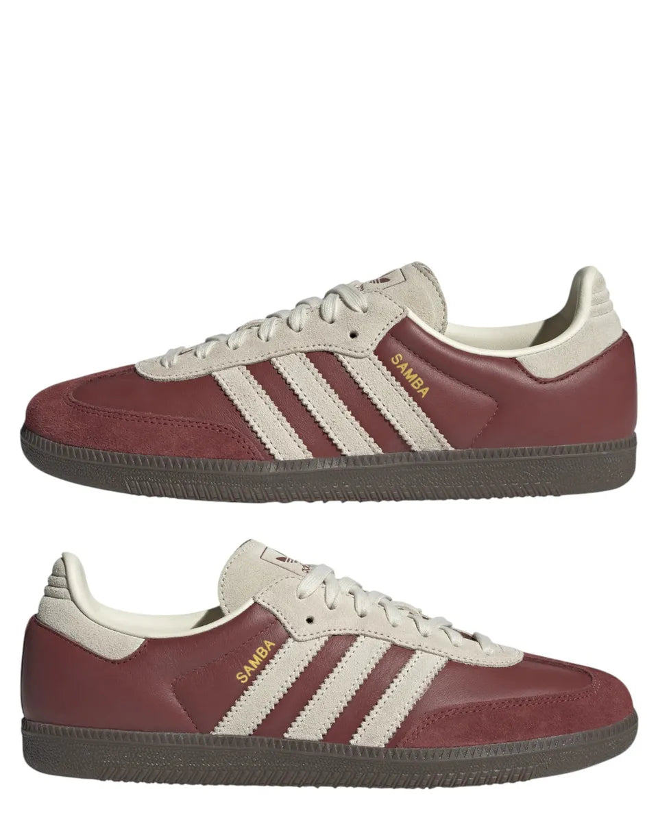 Samba OG in Pelle e Camoscio con Stile Preppy-Adidas Originals-Sneakers-Vittorio Citro Boutique
