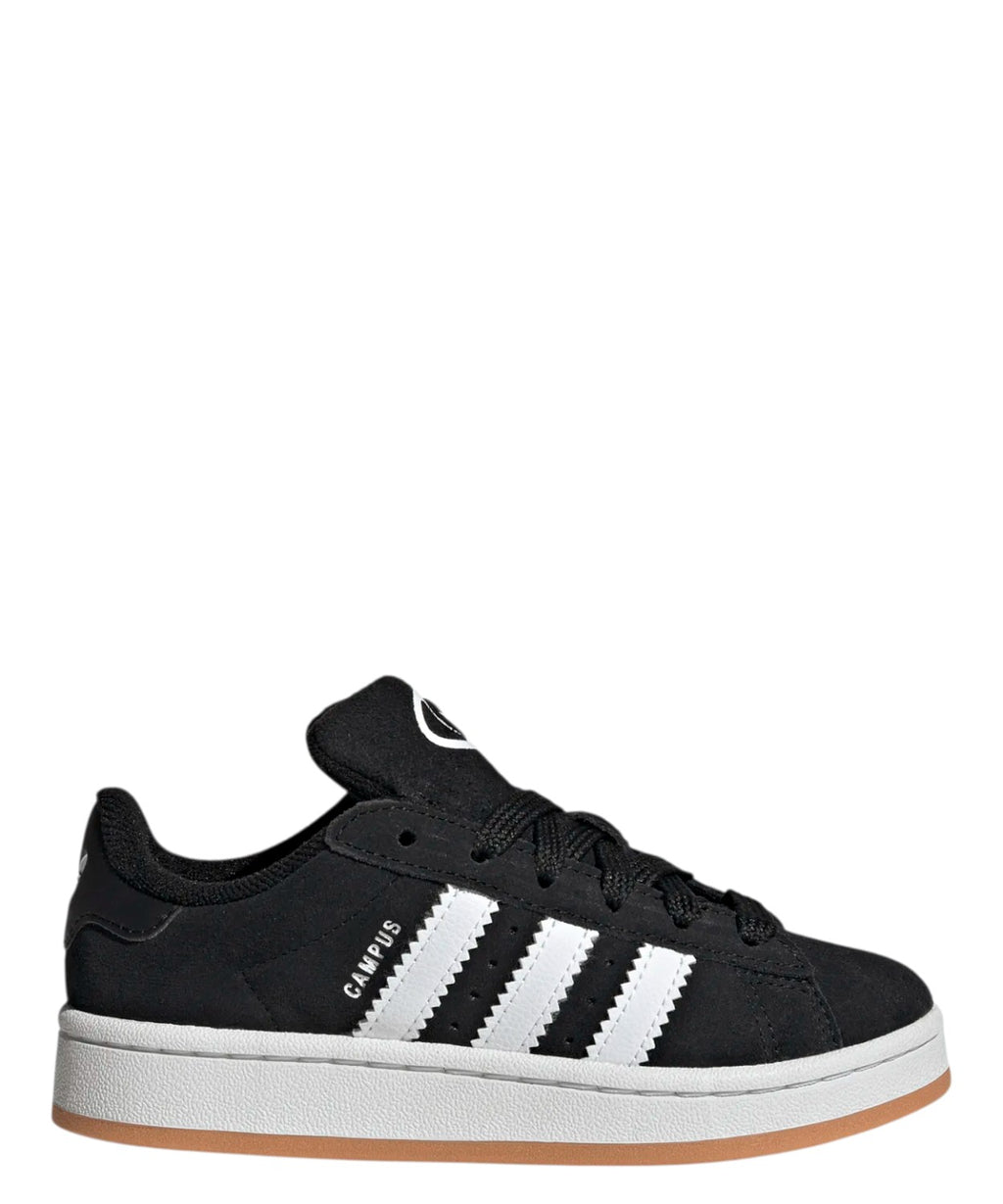Adidas Campus 00s Sneakers for kids feature premium suede uppers, a comfortable cushioned insole, and a classic rubber cupsole for durable grip. Designed for a snug fit, they combine retro style with modern comfort.