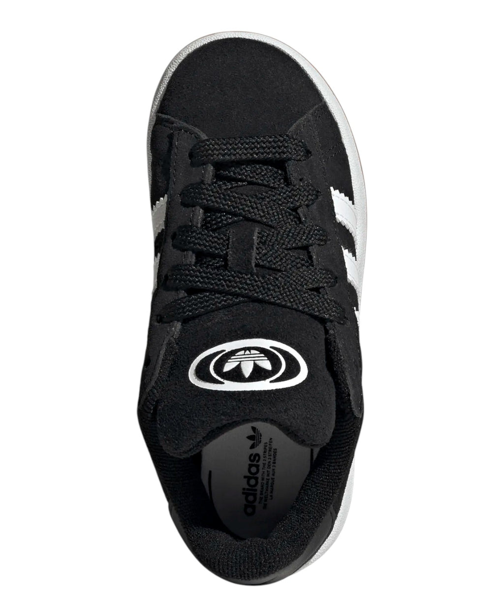 Adidas Campus 00s Sneakers for kids feature premium suede uppers, a comfortable cushioned insole, and a classic rubber cupsole for durable grip. Designed for a snug fit, they combine retro style with modern comfort.