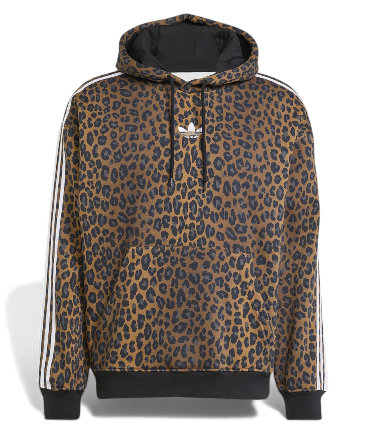 Felpa con Cappuccio adidas Graphic Lo HD Leopardata