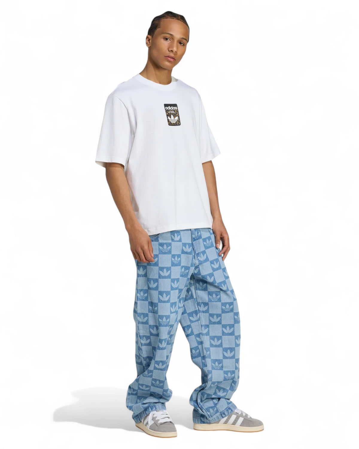 T-shirt Adidas Leo Oversize-Adidas Originals-T-shirt-Vittorio Citro Boutique