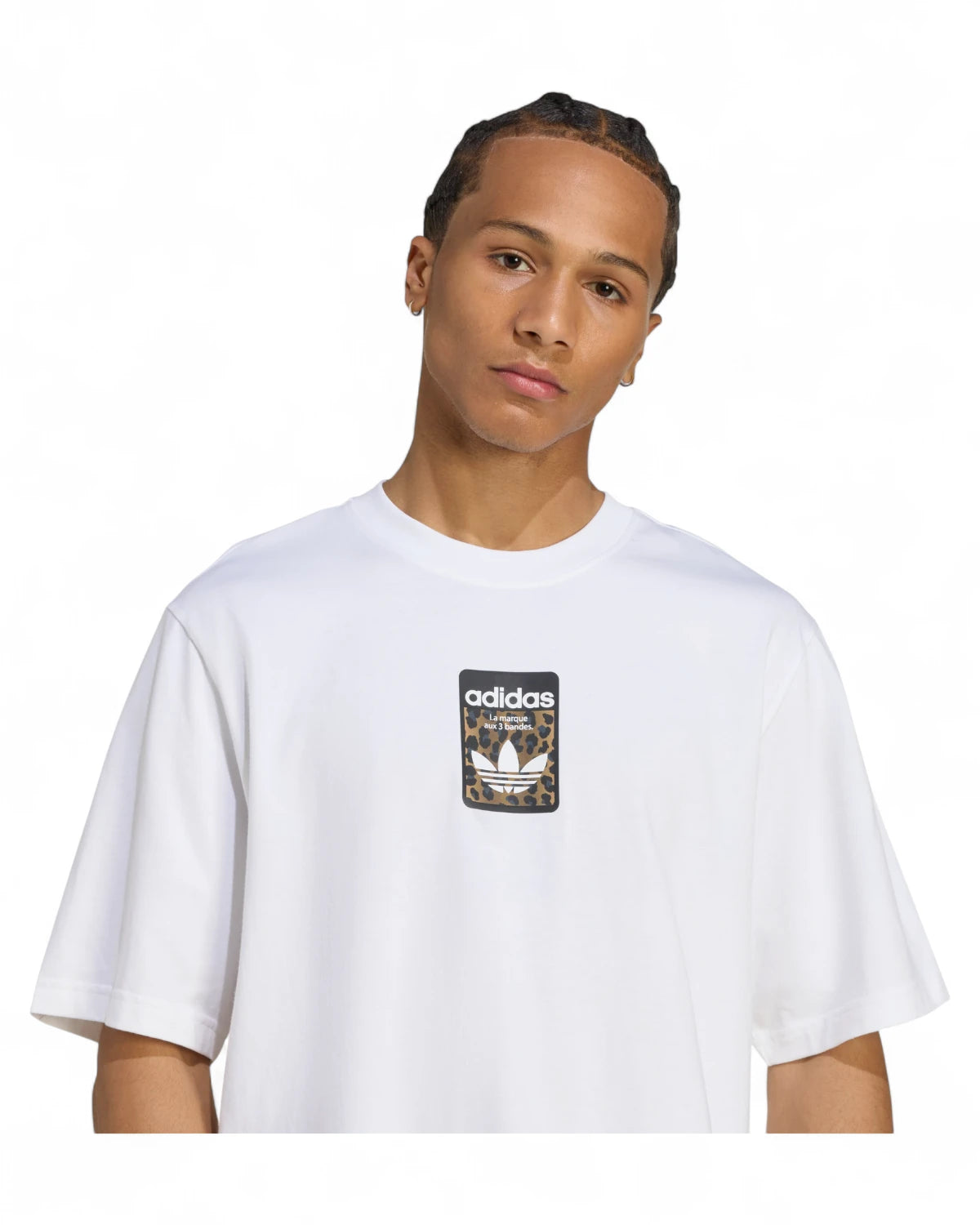 T-shirt Adidas Leo Oversize-Adidas Originals-T-shirt-Vittorio Citro Boutique