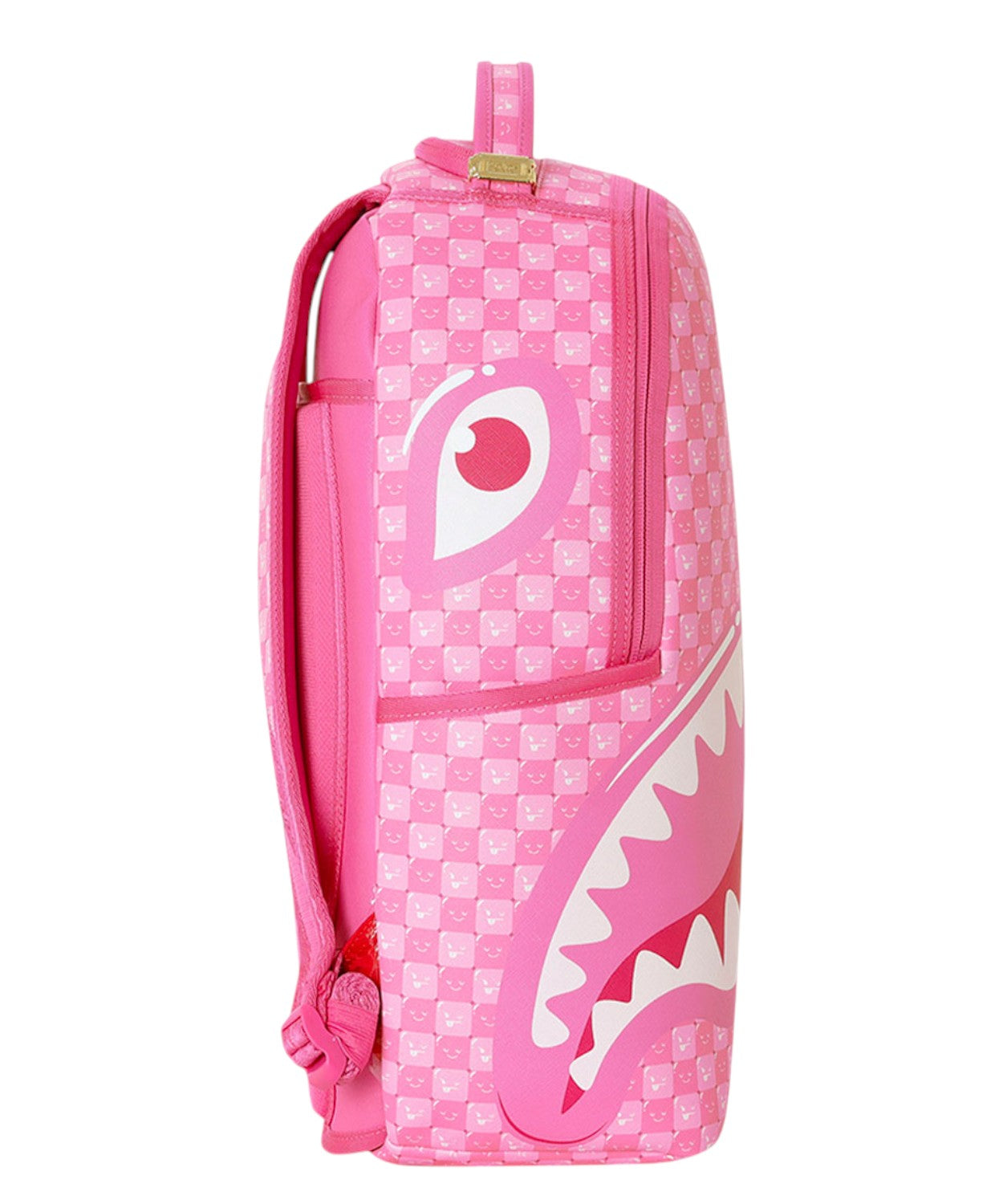 Zaino sprayground rosa check per streetwear