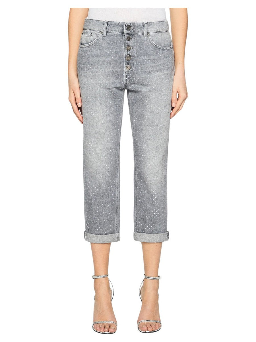 Jeans Koons loose in denim fisso-Dondup-Jeans-Vittorio Citro Boutique