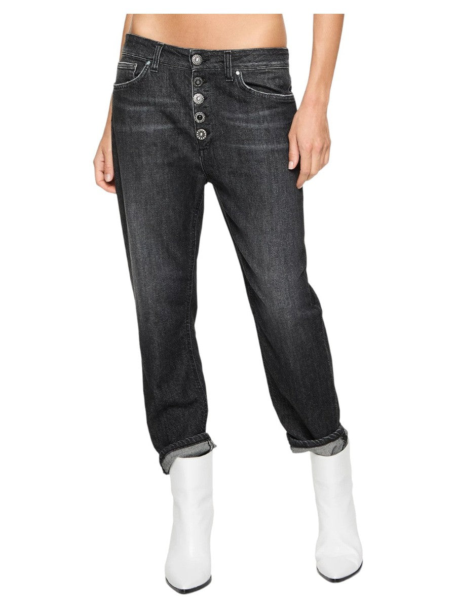 Jeans Koons loose in denim fisso-Dondup-Jeans-Vittorio Citro Boutique