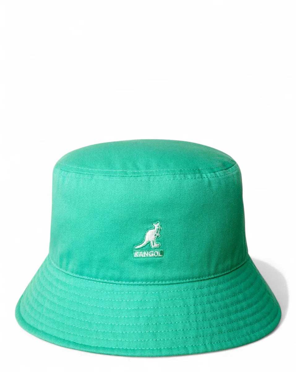 Kangol Cappello Washed Cotton Bucket Hat-Kangol-Cappelli-Vittorio Citro Boutique