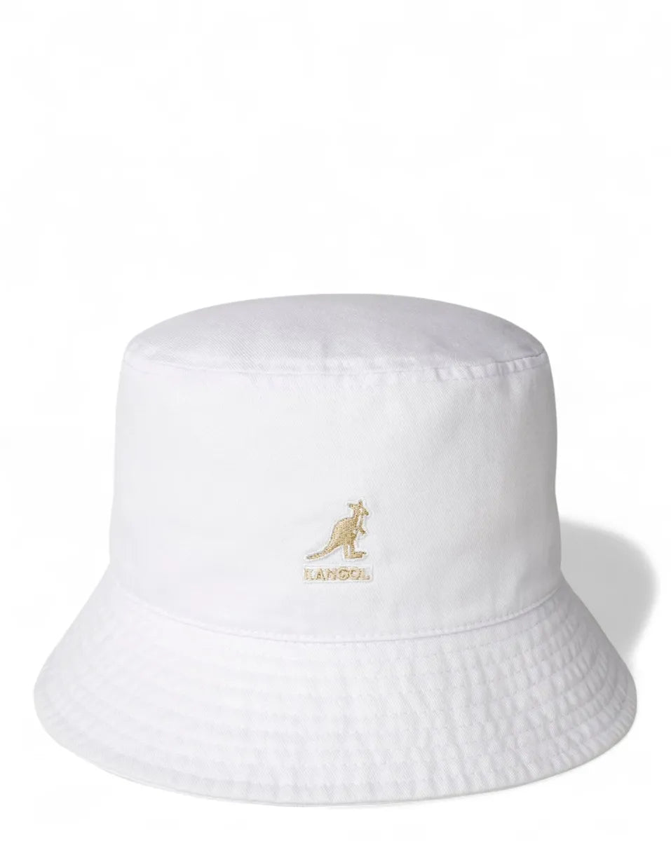 Kangol Cappello Washed Cotton Bucket Hat-Kangol-Cappelli-Vittorio Citro Boutique
