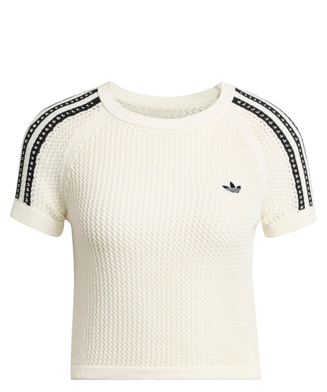 Dames T-shirt adidas Knitted Crochet Cali
