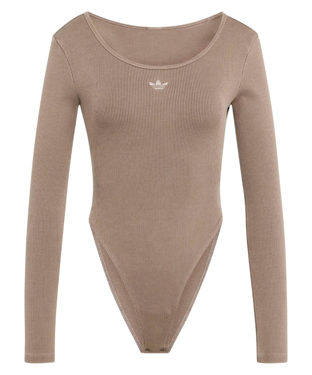 Body adidas Essentials Rib Washed Maniche Lunghe