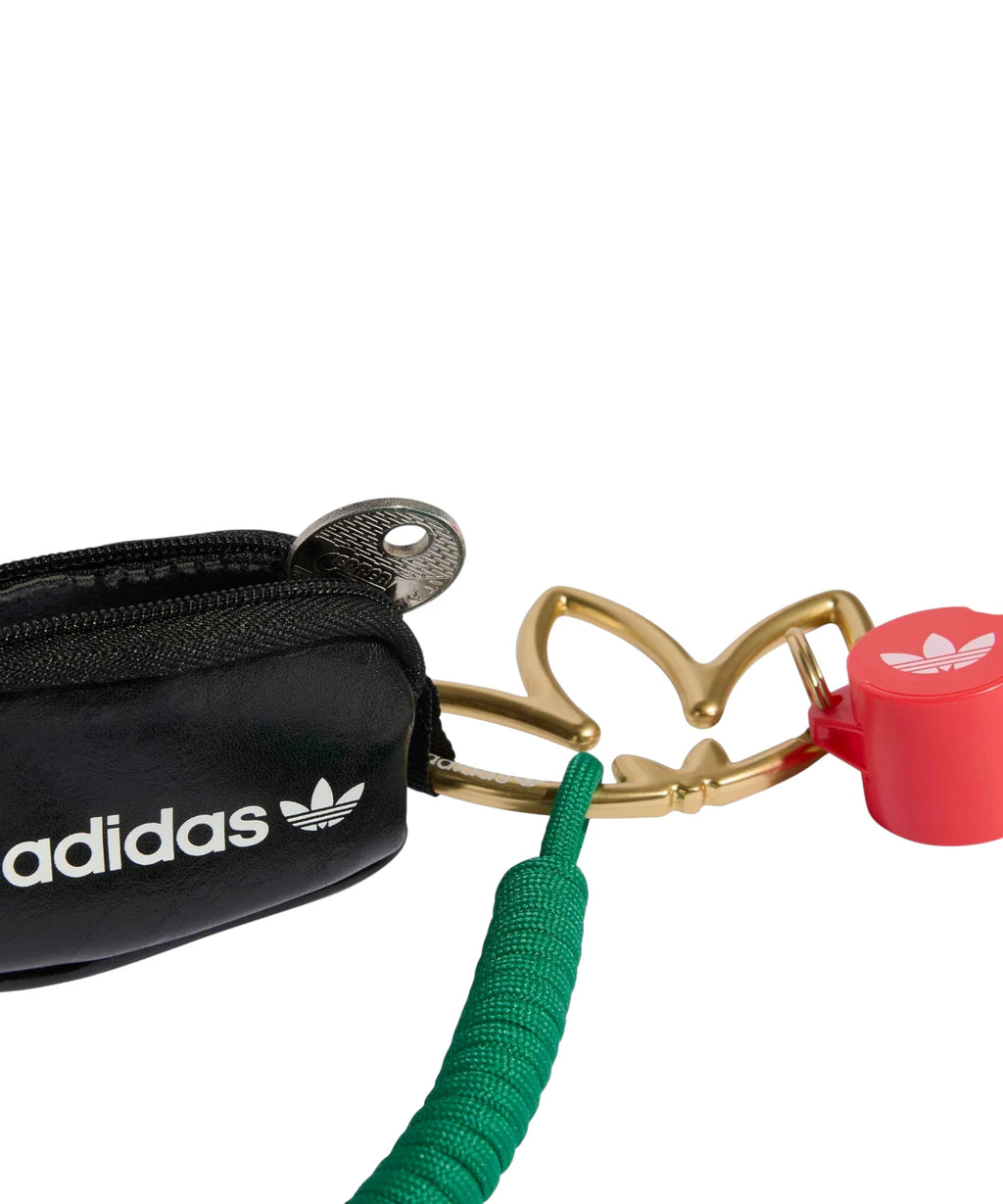 Portachiavi adidas Originals Moschettone Trefoil e Fischietto