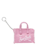 Portachiavi MC2 Saint Barth in Lino con Tracollina e Logo