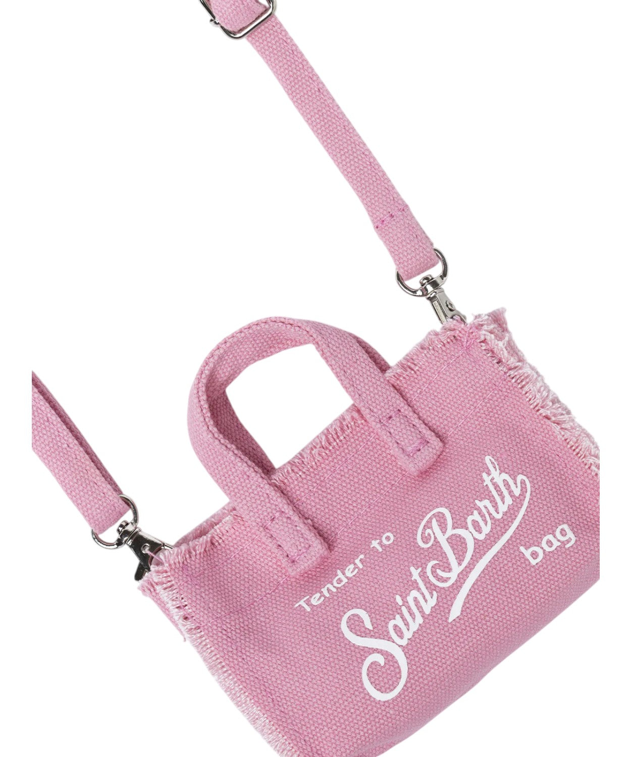 Portachiavi MC2 Saint Barth in Lino con Tracollina e Logo