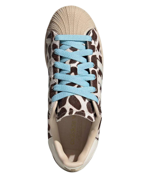 Sneakers Adidas Superstar II con Stampa Mucca