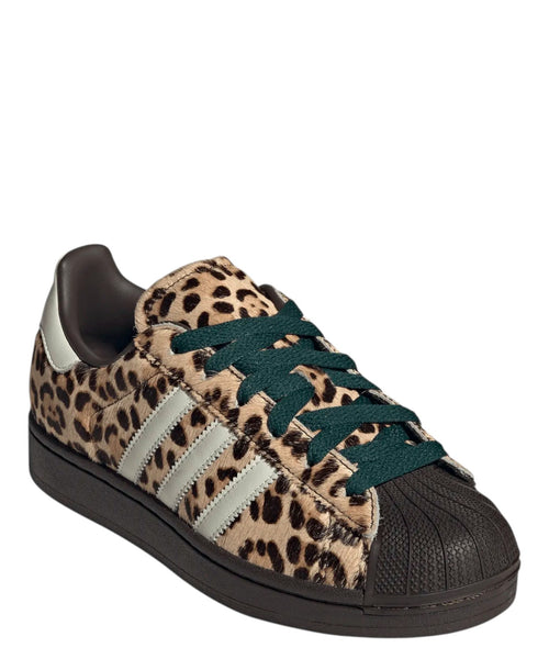 Adidas Superstar II Sneaker mit Leopardenmuster