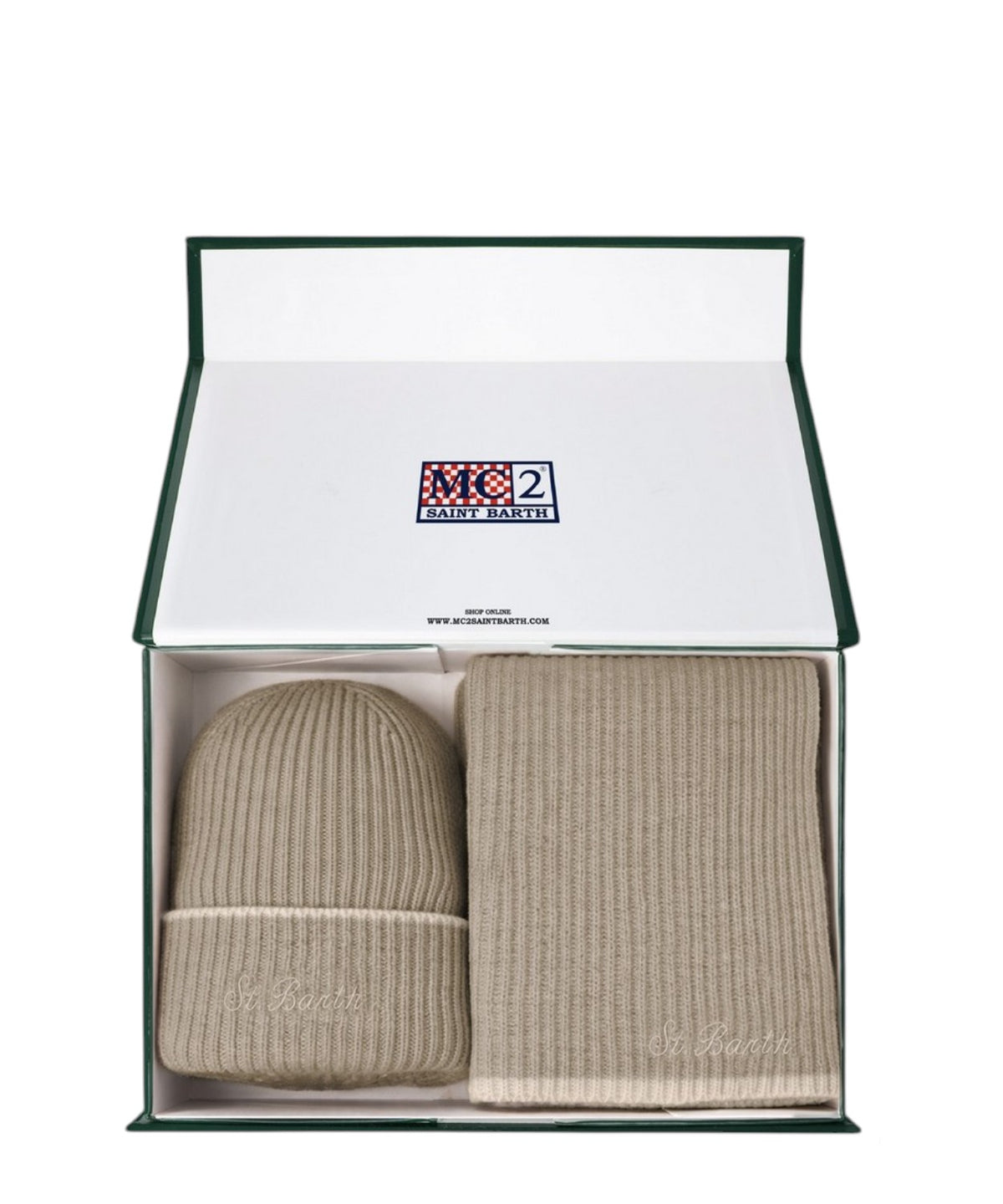 Set invernale kit cappello e sciarpa MC2 Saint Barth