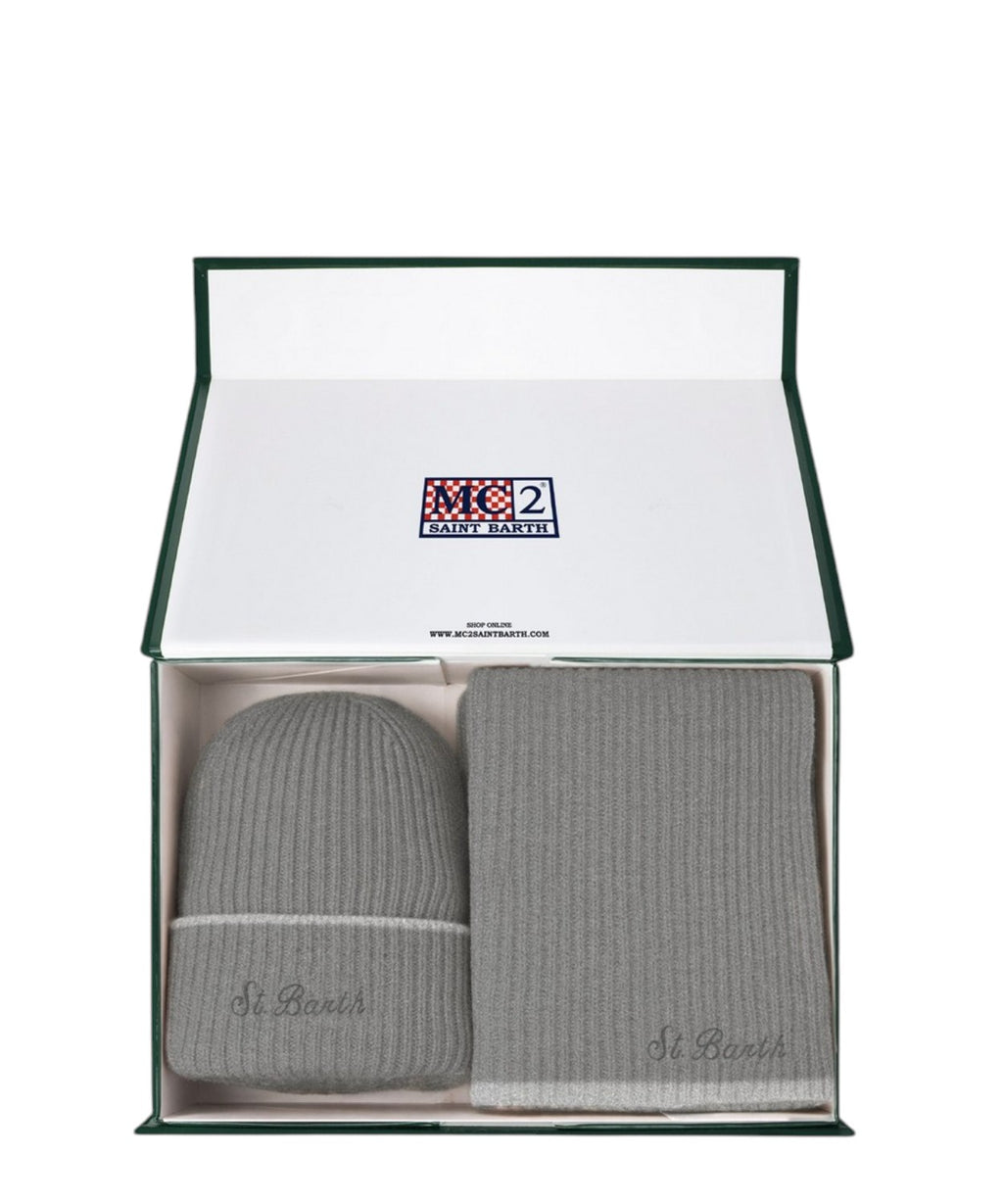 Kit cappello e sciarpa MC2 Saint Barth