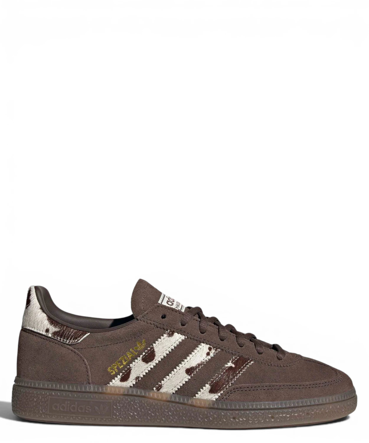 adidas Handball Spezial sneakers in suède met koeienprint details