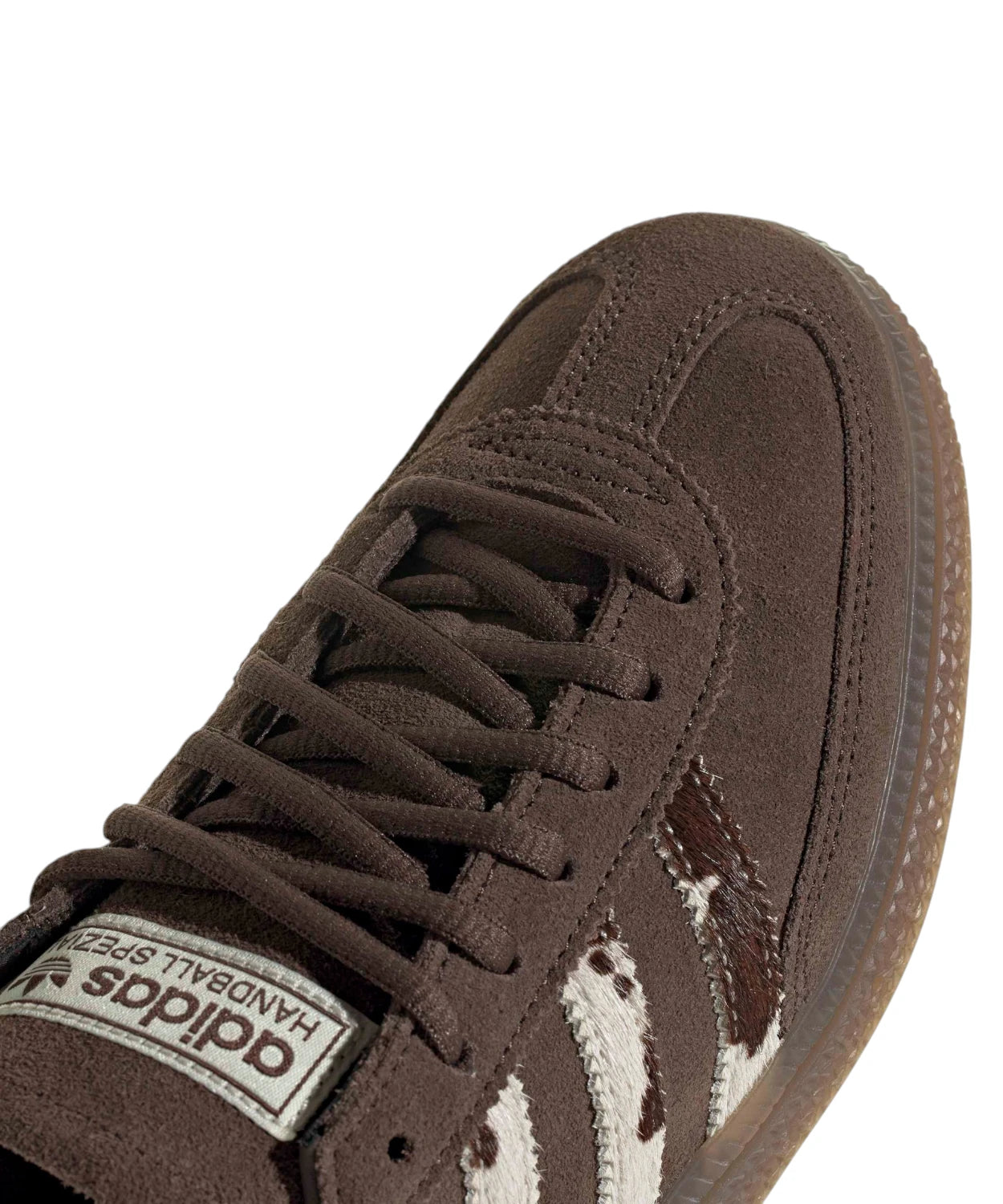 adidas Handball Spezial sneakers in suède met koeienprint details