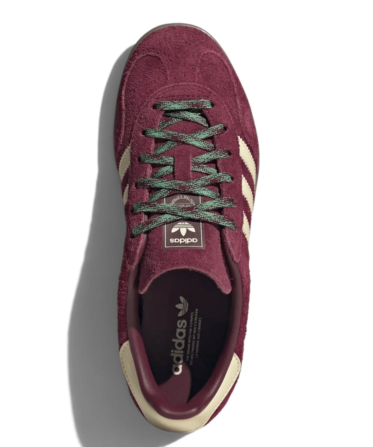 adidas Gazelle Indoor sneakers in suede con suola gum