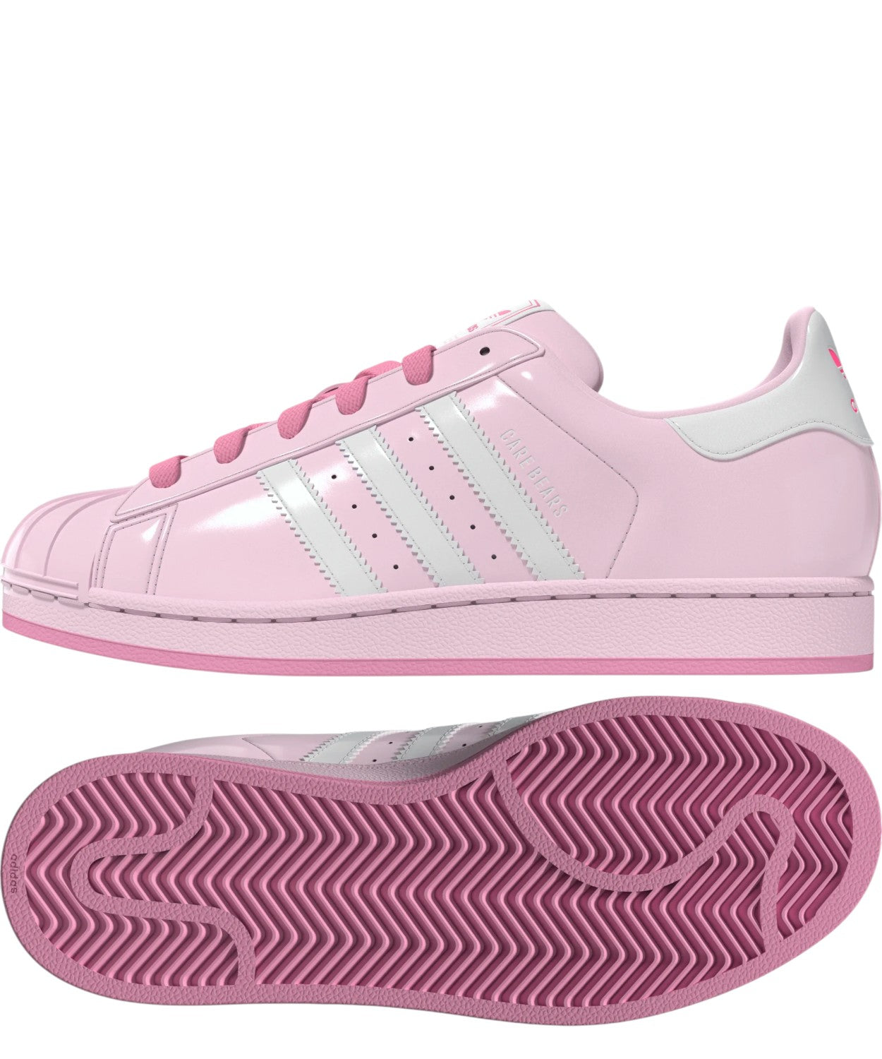 Scarpe Adidas Superstar Care Bears in Pelle con Portachiavi