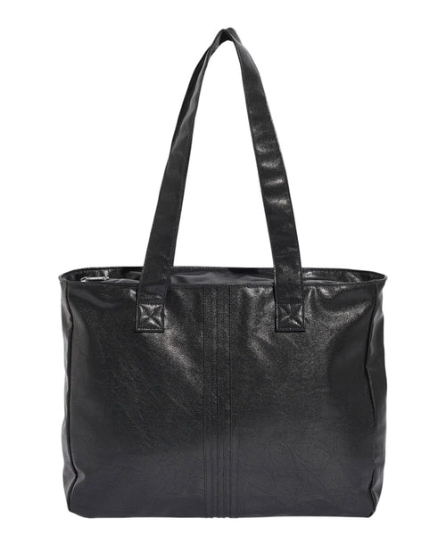 Adidas Shopper-Tasche aus metallisiertem Material mit Reißverschluss