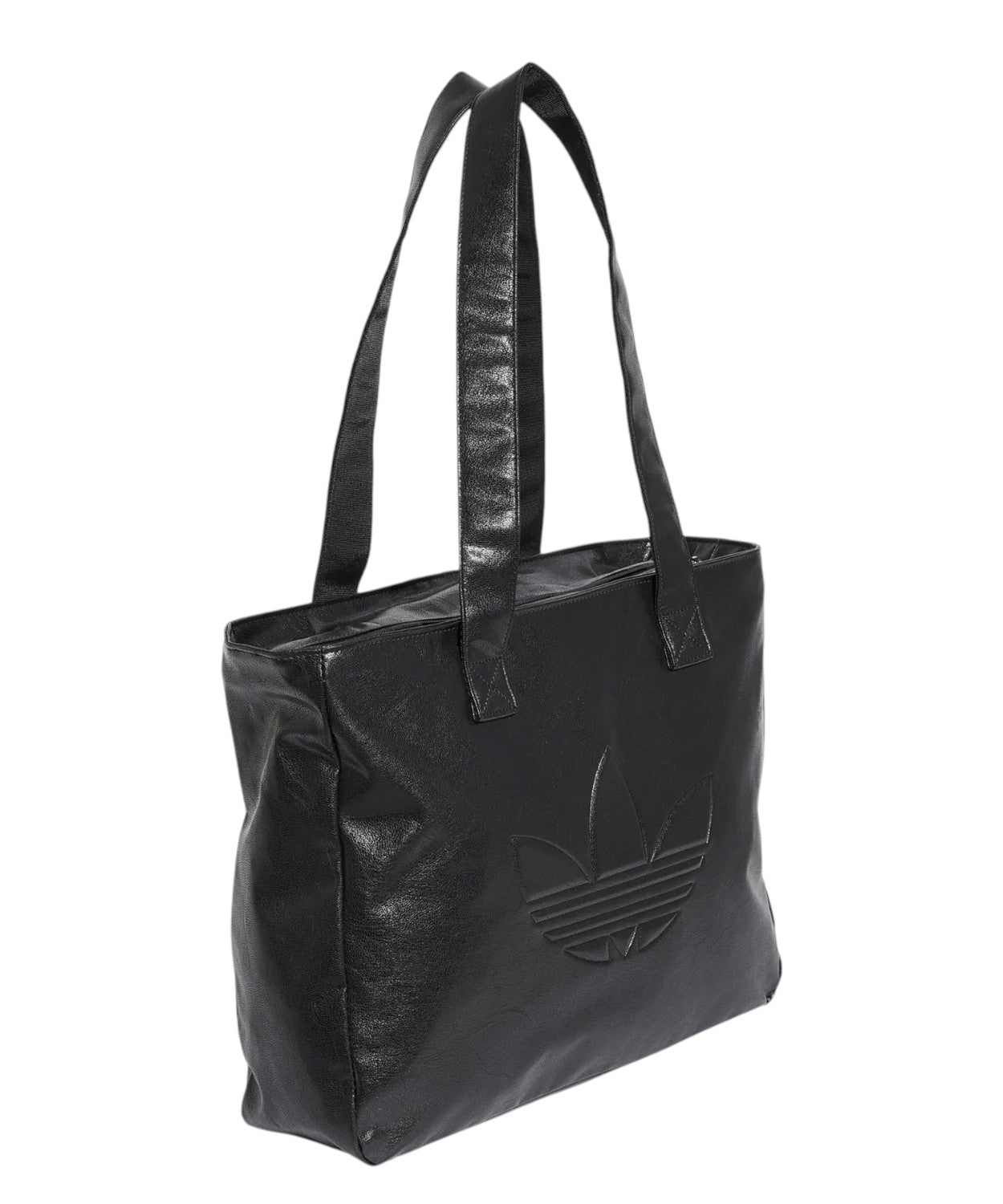 Adidas Shopper-Tasche aus metallisiertem Material mit Reißverschluss