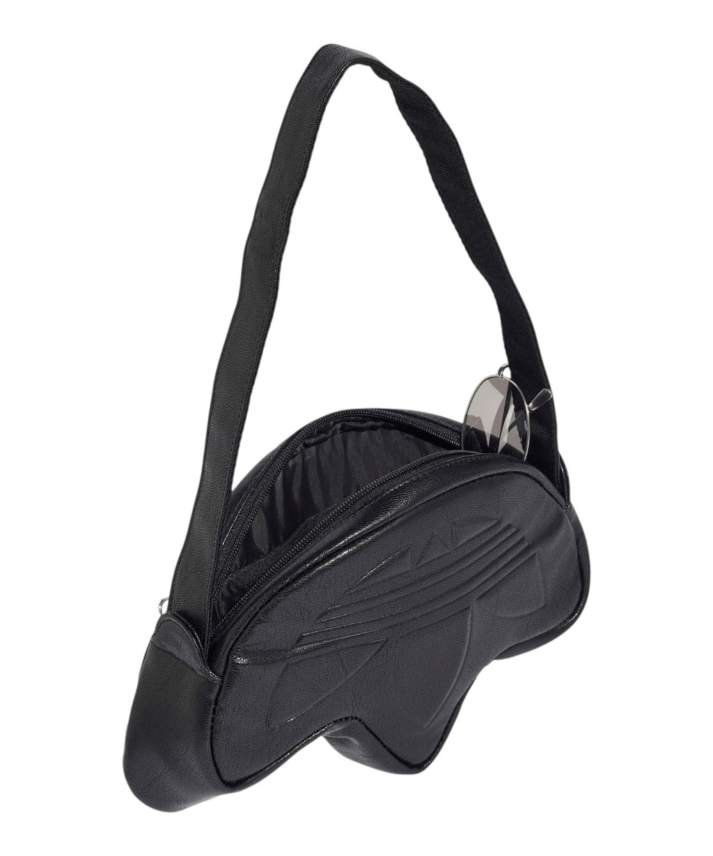 Borsa a spalla adidas Originals Trefoil in PU metallico