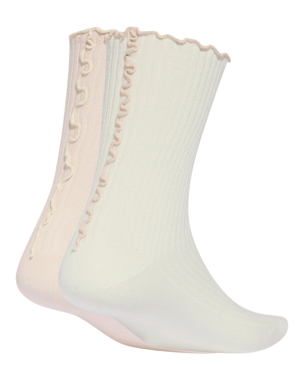 Calze donna Ruffle Crew con volant adidas Originals
