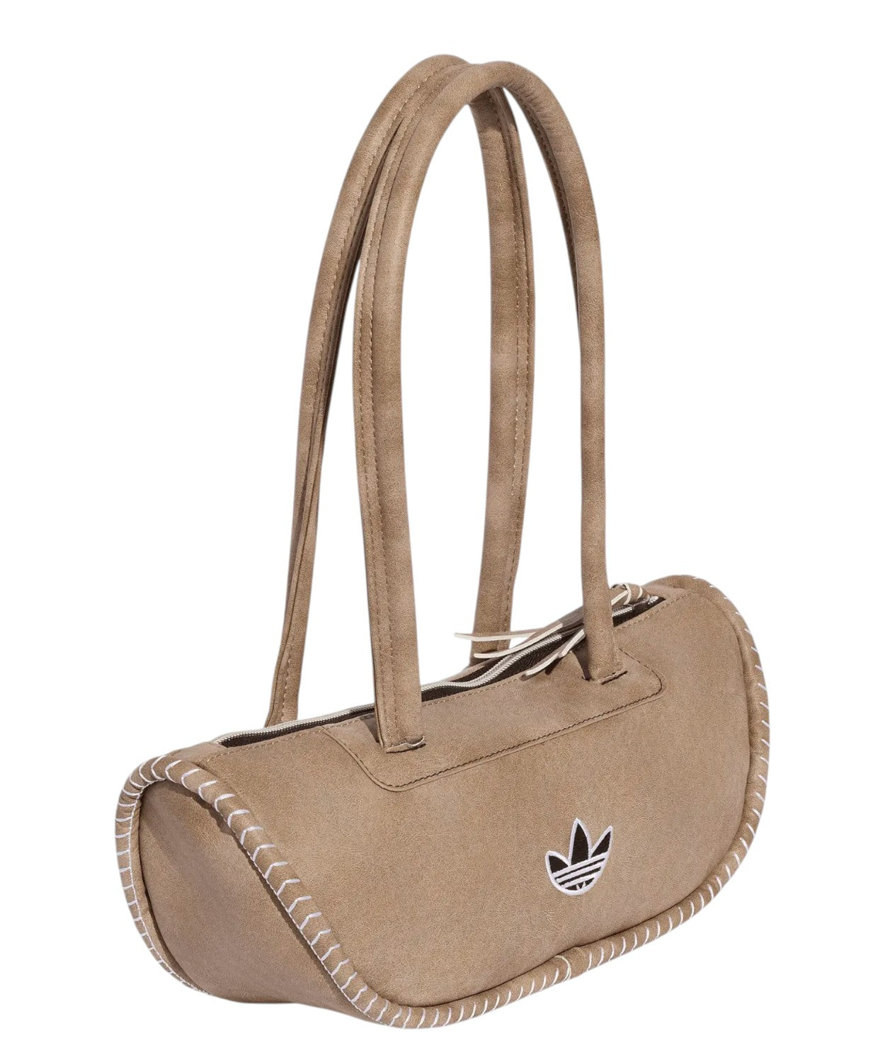 adidas ilga krepšio forma Bowling Bag Beige Trefoil | kasdienis