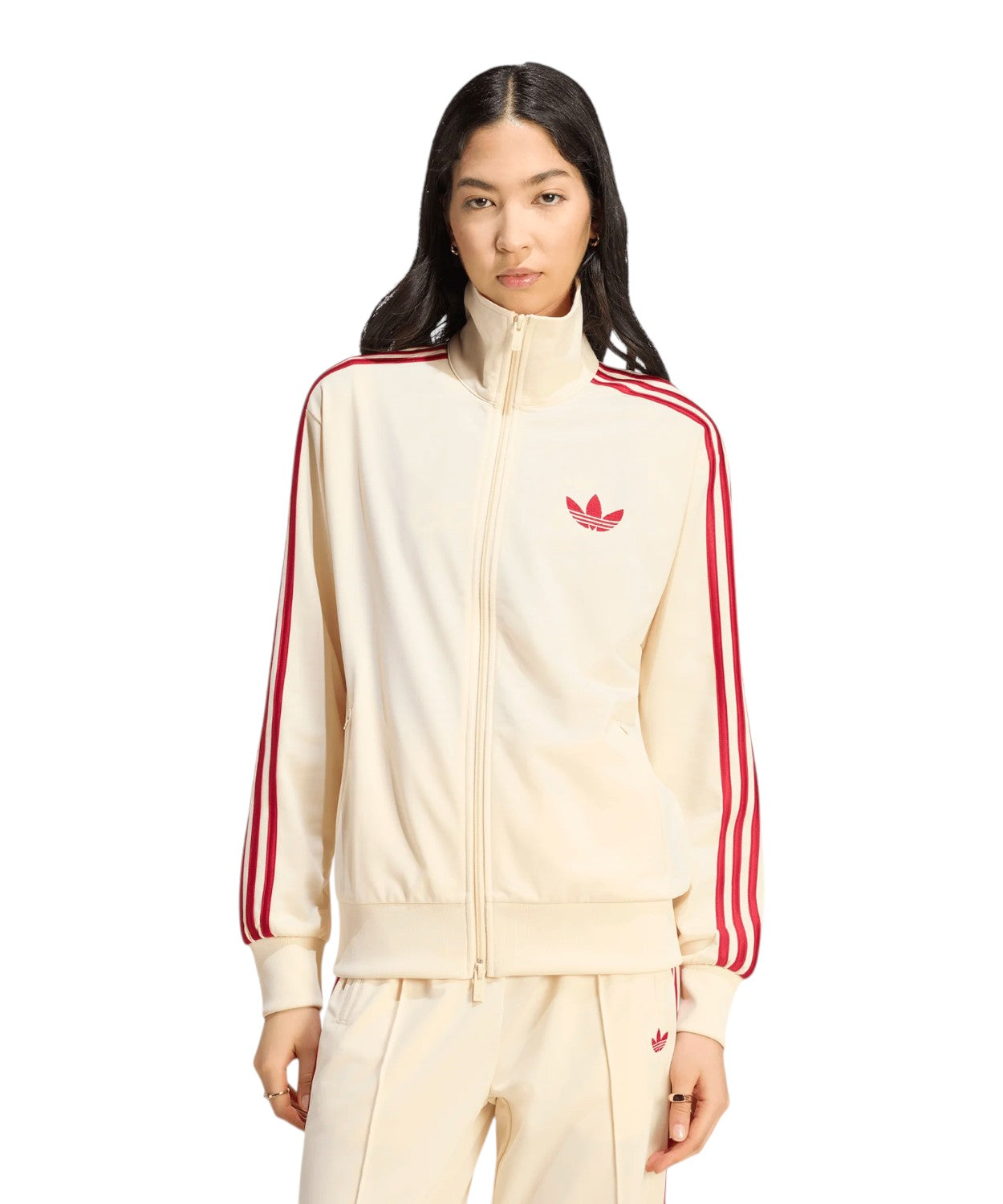 adidas firebird track top loose adicolor felpa