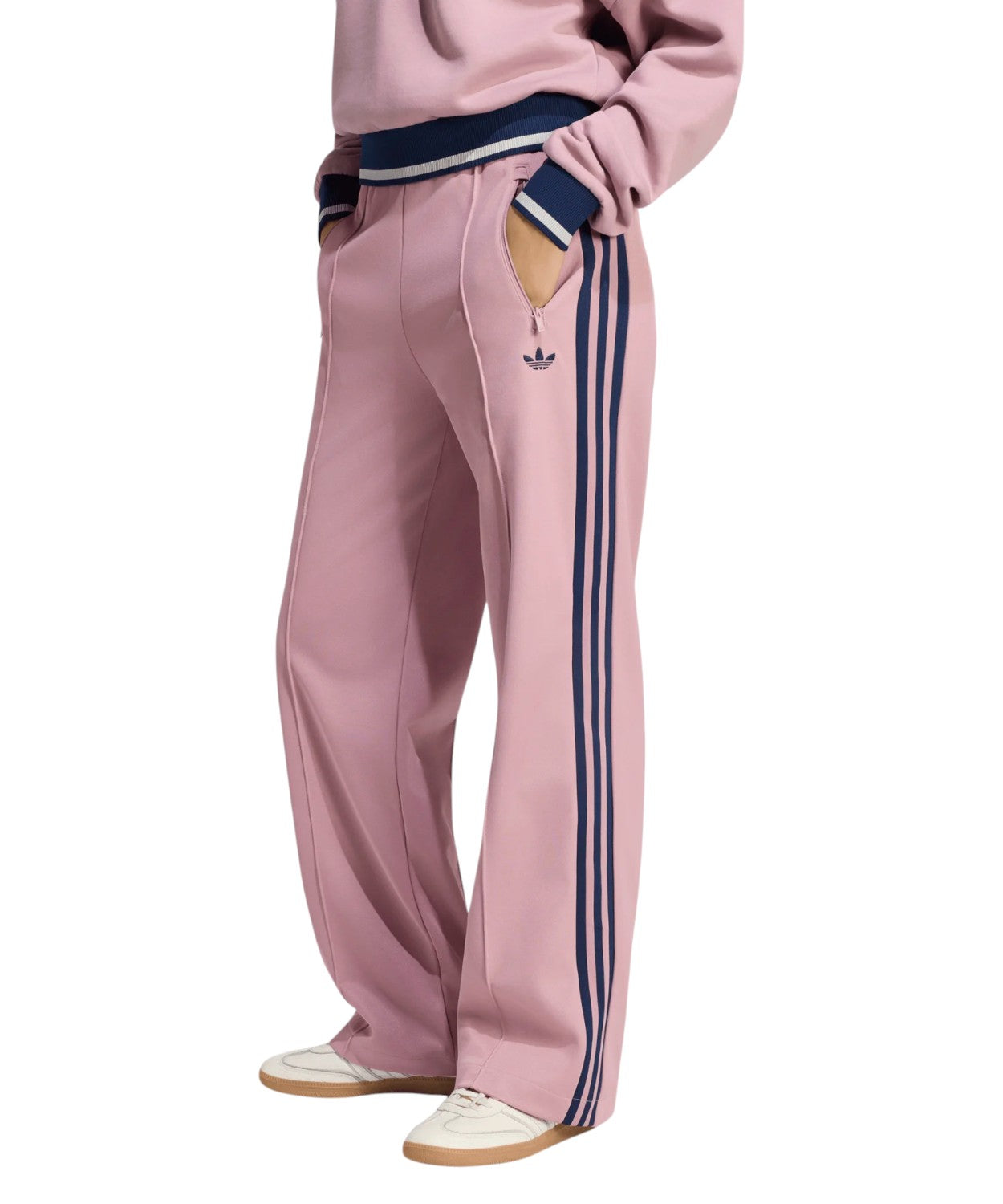 Pantaloni Adidas Beckenbauer Track Pants in Piqué