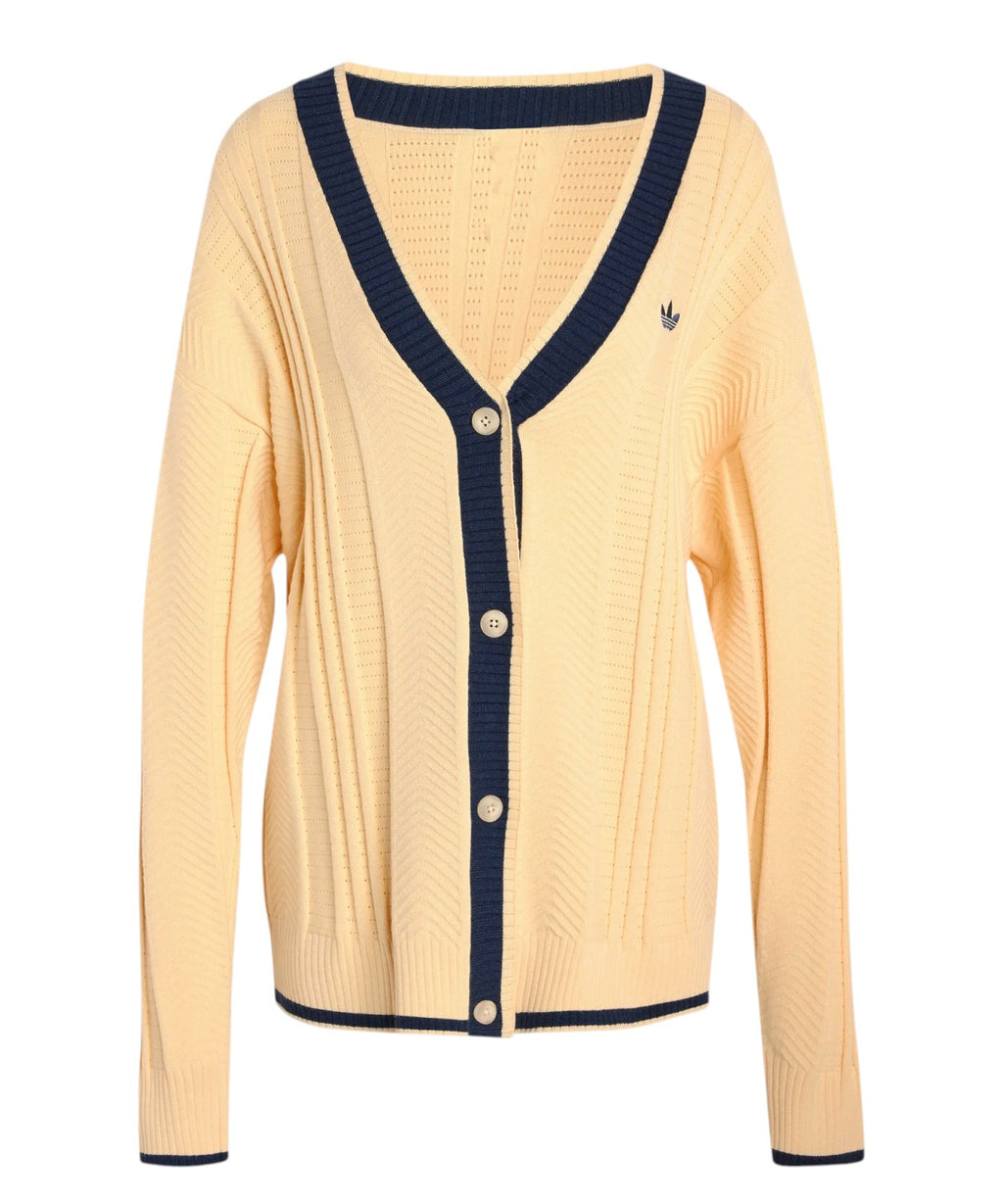 Cardigan Donna con Lavorazione a Trecce di adidas