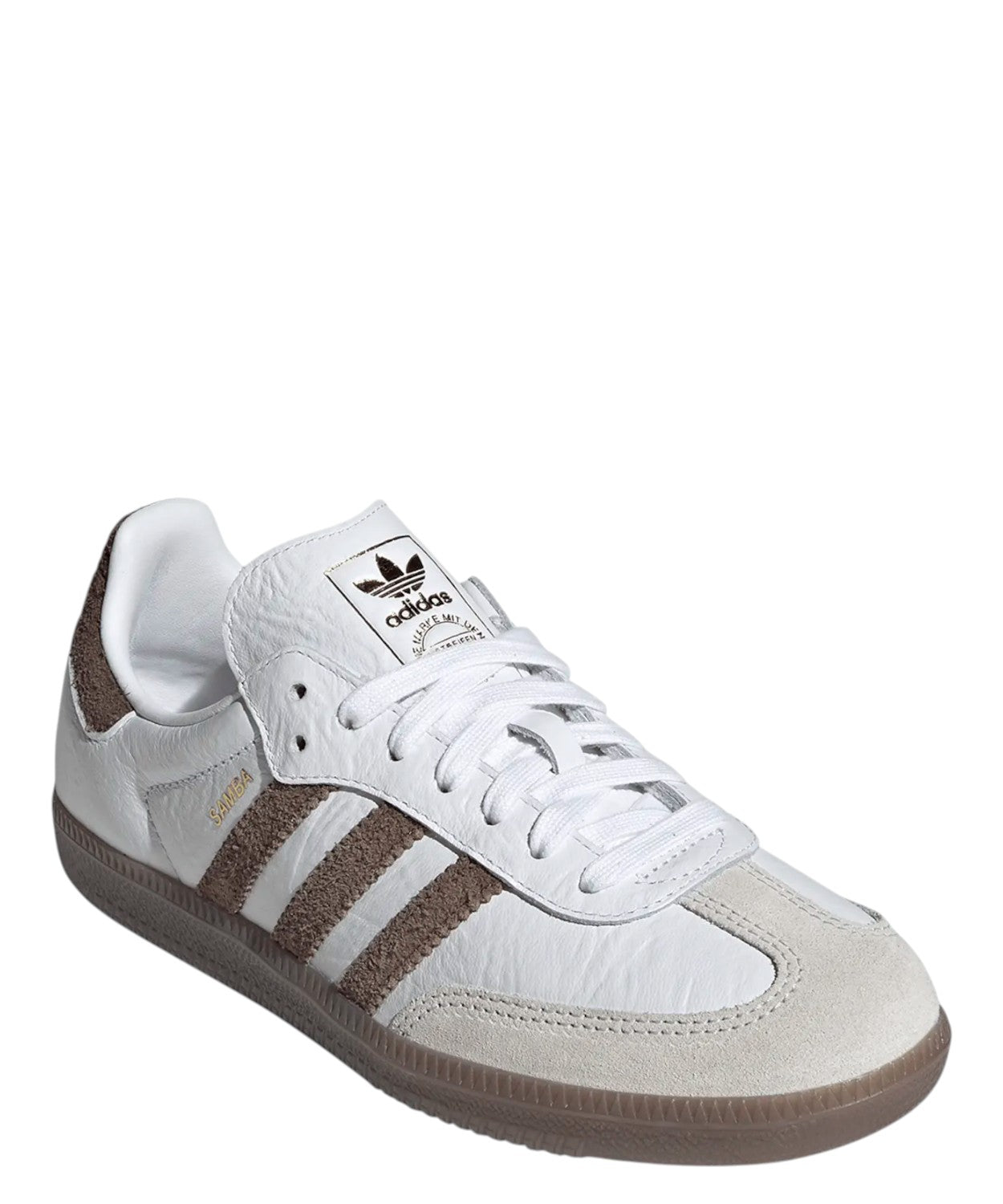 Sneakers Adidas Samba OG in Pelle Effetto Stropicciato