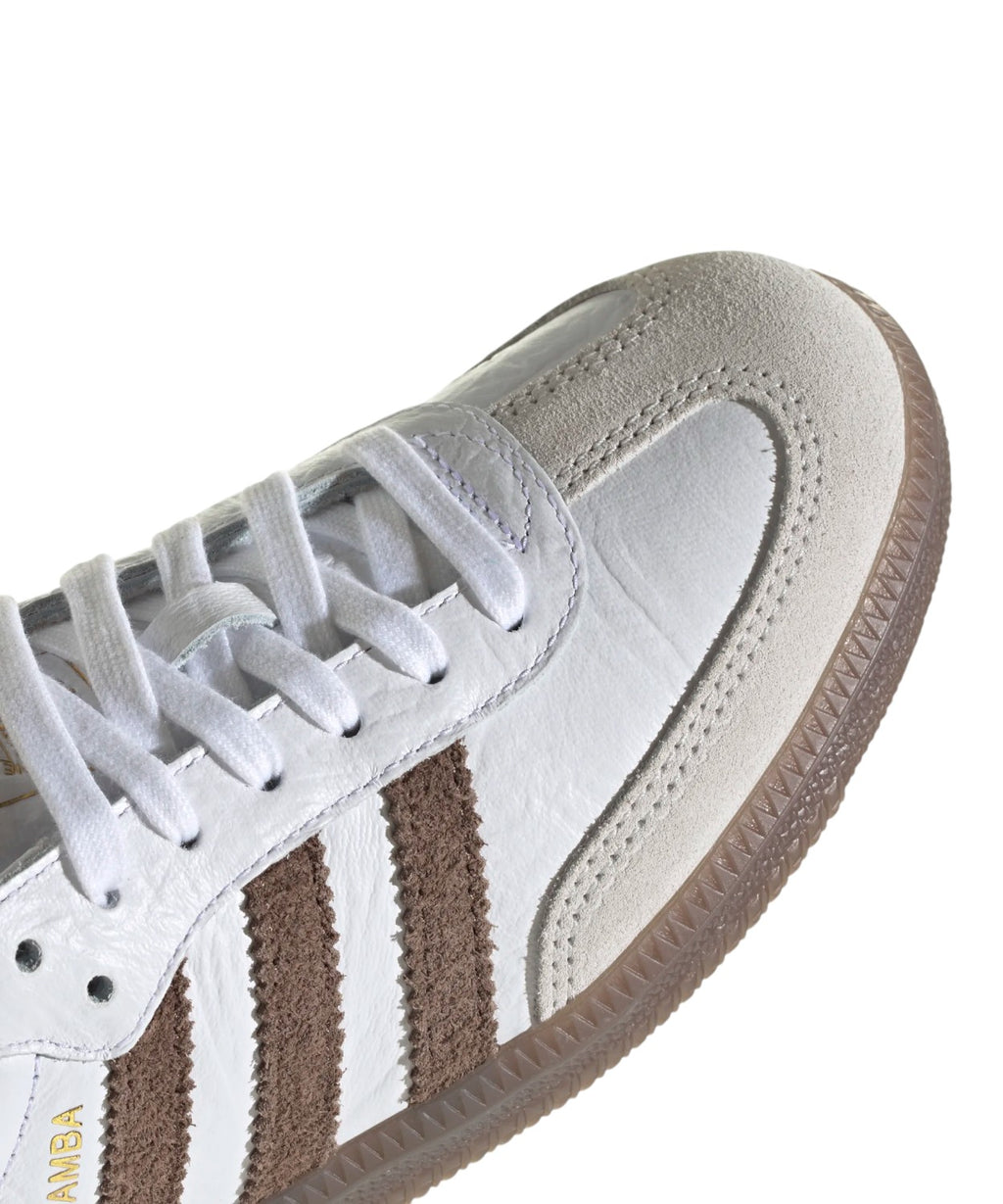 Sneakers Adidas Samba OG in Pelle Effetto Stropicciato