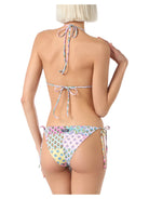 Bikini Leah Virgo a Triangolo con Patch Floreali-Mc2 Saint Barth-Costumi da bagno-Vittorio Citro Boutique