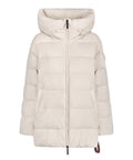 Chaqueta acolchada de mujer After Label Levi en nailon elástico mate