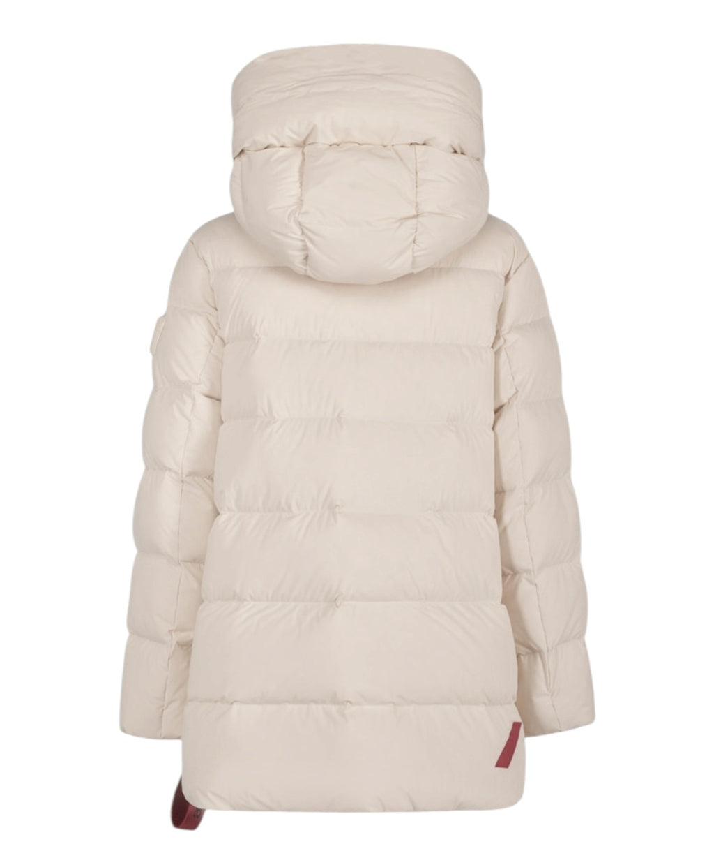 Chaqueta acolchada de mujer After Label Levi en nailon elástico mate